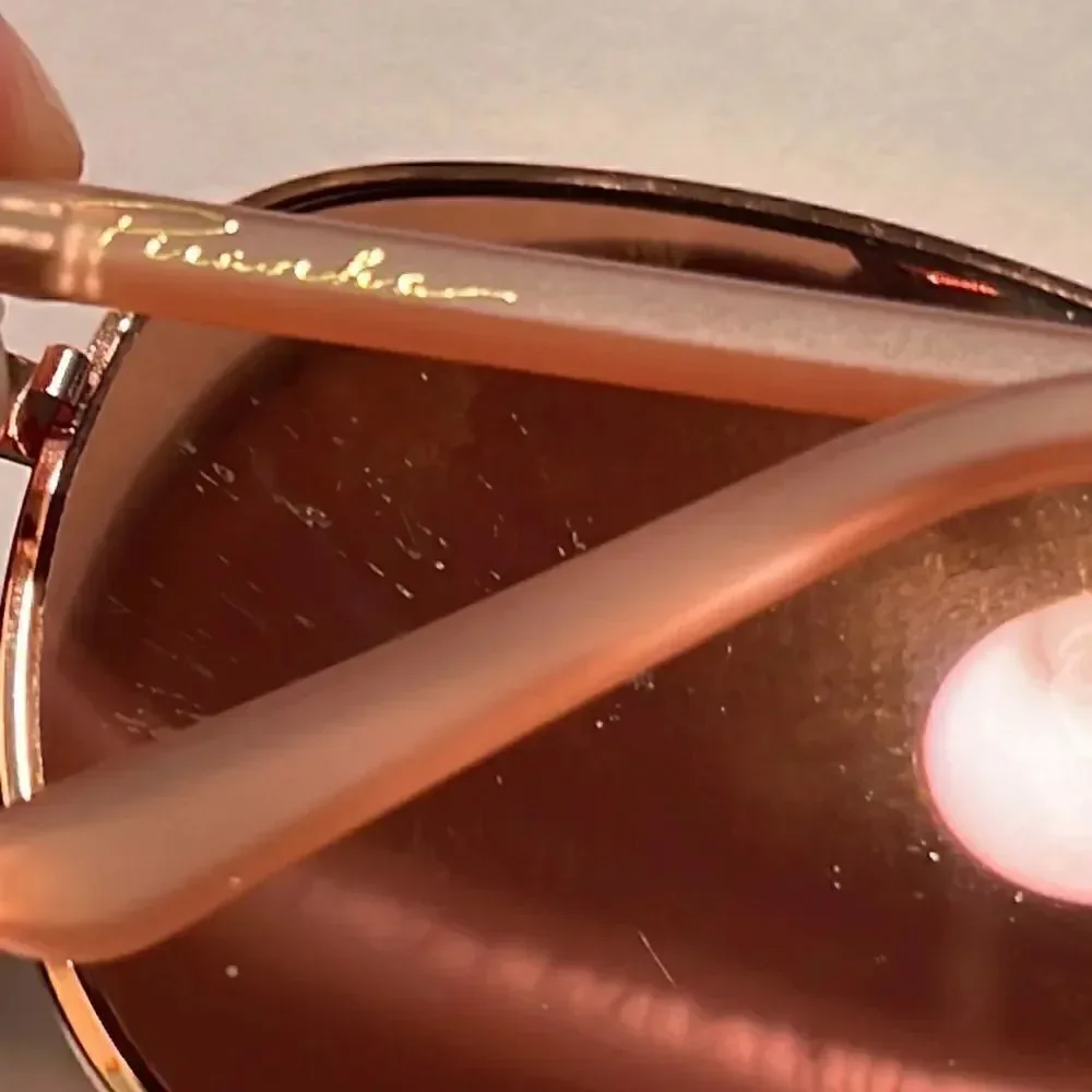 Piranha Frosted Rose Aviators